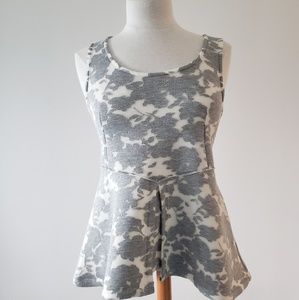 Anthropologie Akemi + Kim peplum shirt size small